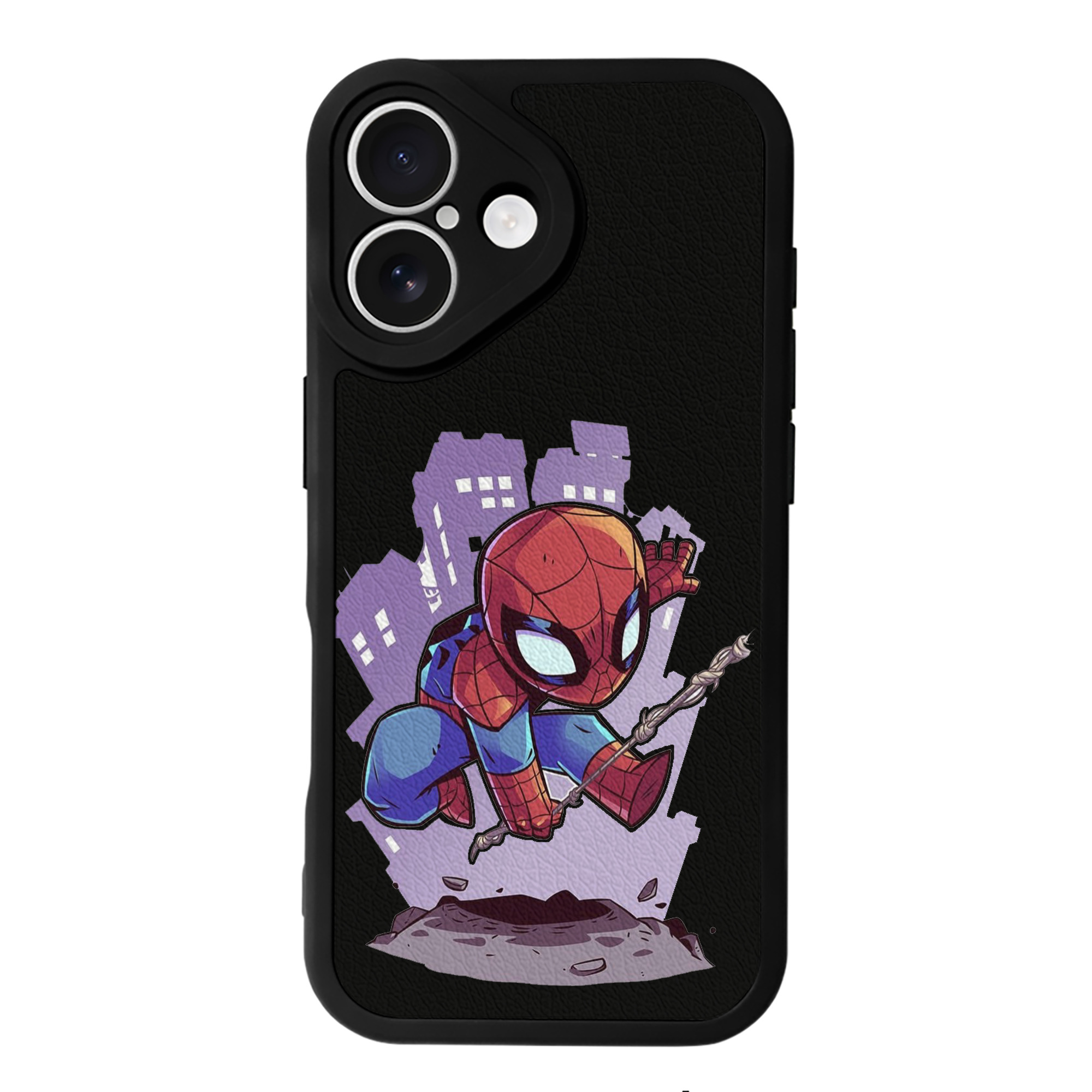 （画像用） アベンジャーズ The Avengers 【iPhone 16シリーズ対応】シリコンスマホケース（レザー調） 材質：シリコン